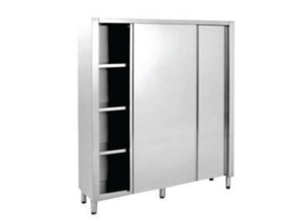 Upright Cabinet with Sliding Door